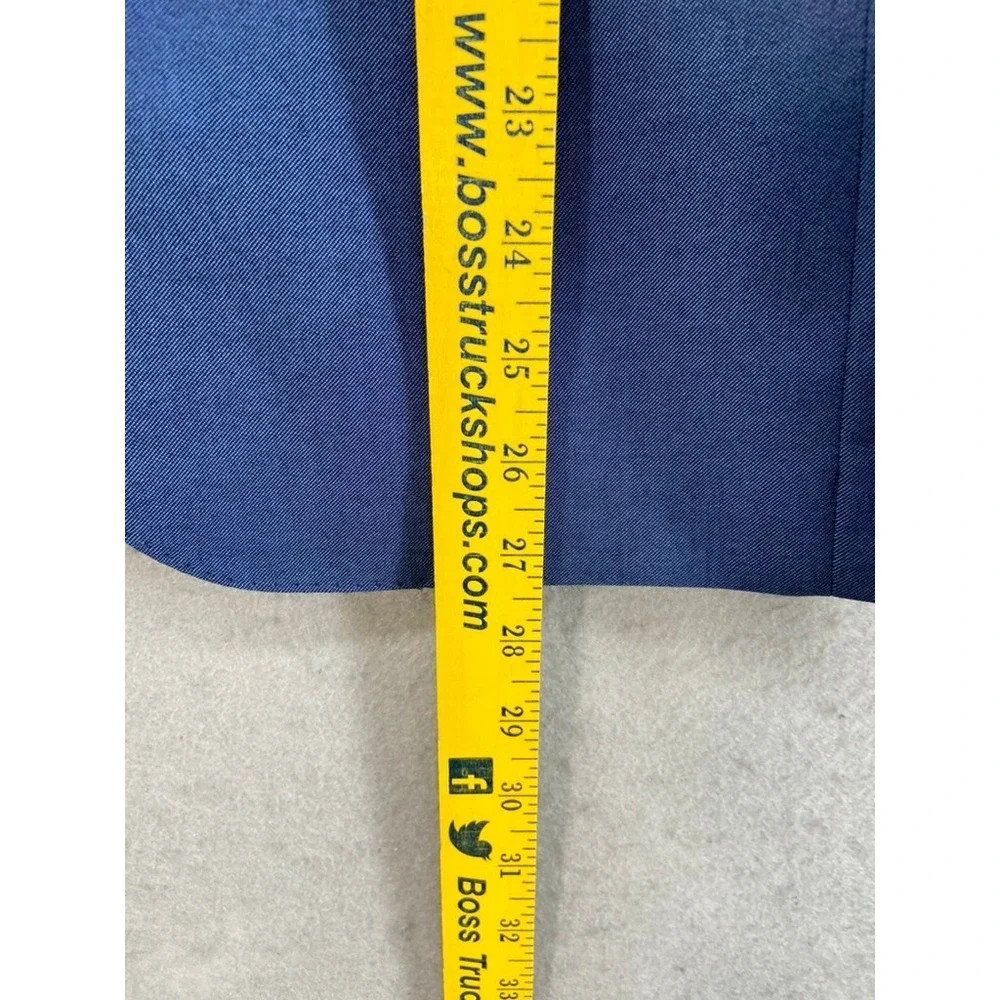 NWT Savile Row Co Suit Mens Sz 40R Brixton Blue 2pc Skinny‎ Fit Pants:38x31